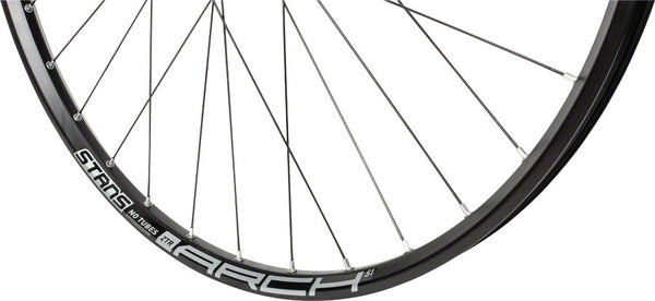 Stan's Arch S1 Front Wheel - 29" 15 x 100mm 6-Bolt Black