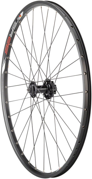 Quality Wheels Value Double Wall Series Disc Front Wheel - 26