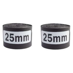 Velox Velox High Pressure Rim Tape 700C/29` 25mm Black Velox Pair Polypropylene