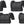 Ortlieb Rail Reducers For QL2.1/QL2 Systems Includes 2x8mm 2x10mm 2x12mm Enough 1 Pannier