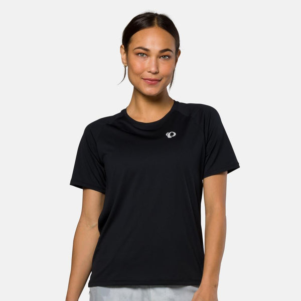Women's Summit Short Sleeve Jersey - BLACK / XS