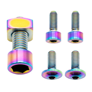 Better Bolts Fox 36 Fork Ti Bolt Kit 2021-2025 Fit4 Rainbow 6/Ct