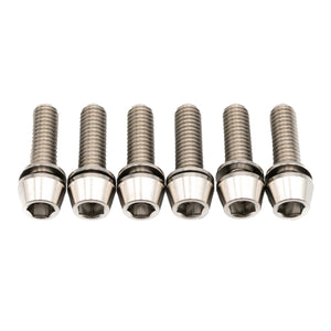 Better Bolts Race Face Turbine R Stem Bolts Kit Silver 6/Count