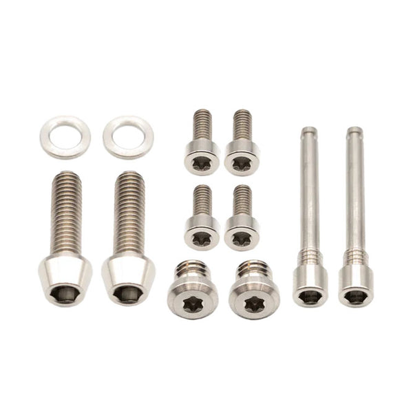 Better Bolts TRP DHR EVO Brake Bolt Silver 12/Count