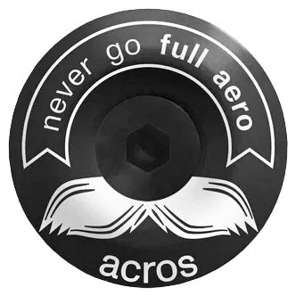 Acros Headset Top Cap Aluminum Black Never Aero