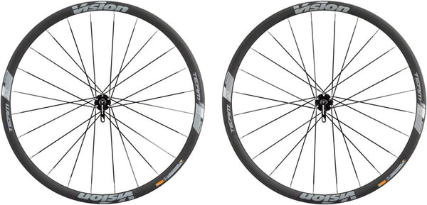Vision Team 30 Wheelset - 700c 12 x 100/142mm Center-Lock XDR Black Clincher