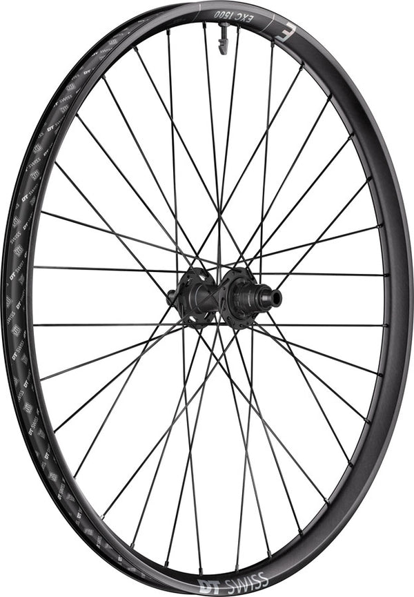 DT Swiss EXC 1500 Classic 30 Rear Wheel - 29" 12 x 148mm Center-Lock XD/Micro Spline DEG 90 DF BLK