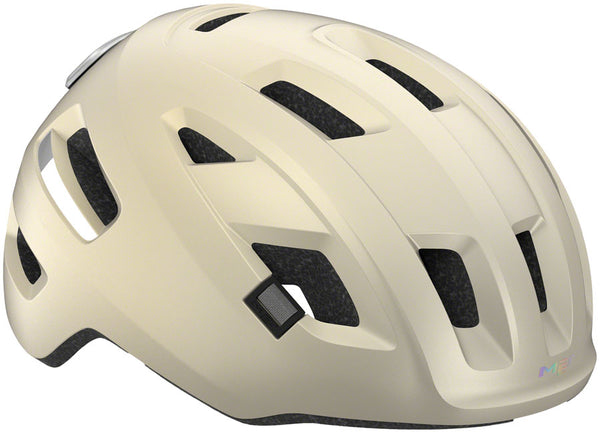 MET E-Mob Mips Helmet - Vanilla Ice Matte Small