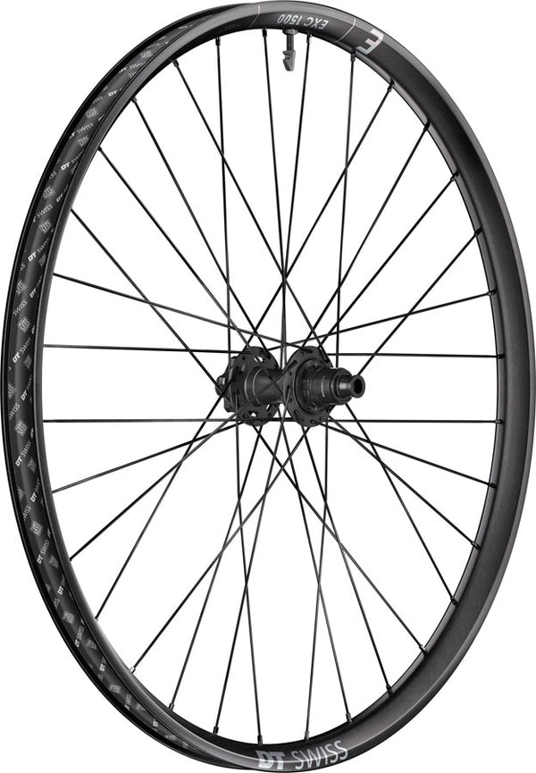 DT Swiss EXC 1500 Classic 30 Rear Wheel - 27.5" 12 x 148mm 6-Bolt XD/Micro Spline DEG 90 DF BLK