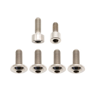 Better Bolts Fox 36SL Fork Ti Bolt Kit 2026+ Grip Silver 6/Count
