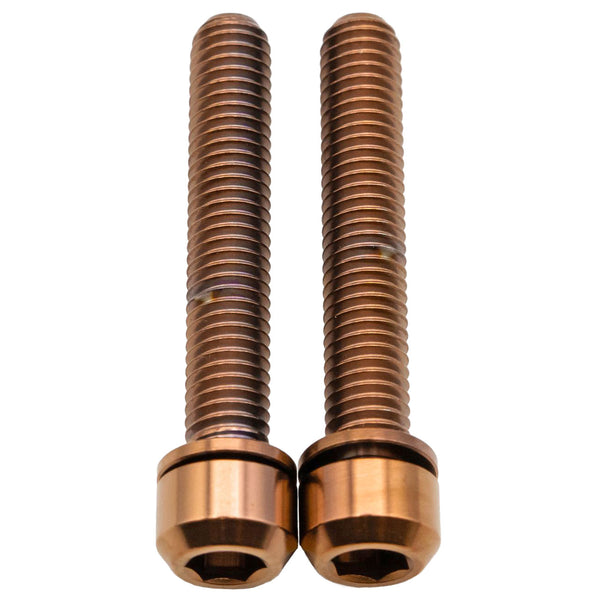 Better Bolts Enve Seat Post Clamp Ti Bolt Kit Cooper 2/Count