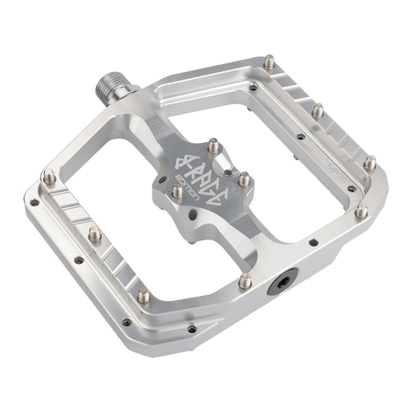 Burgtec Penthouse Flat MK5 B-Rage Edition Pedals Silver
