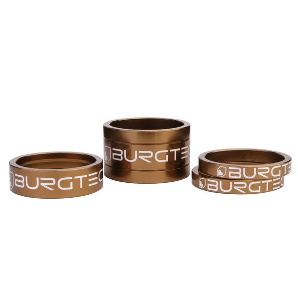 Burgtec Headset Spacer Kit Kash Bronze 4/Count