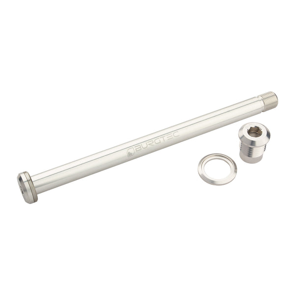 Burgtec Yeti Boost Rear Axle 12x174mm Rhodium Silver