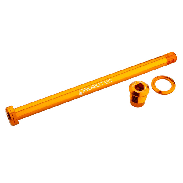 Burgtec 180mm x 12mm 1.00mm Pitch Rear Axle Iron Bro Orange
