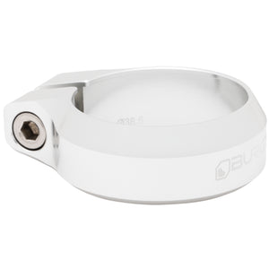 Burgtec Seat Clamp 38.6mm Rhodium Silver