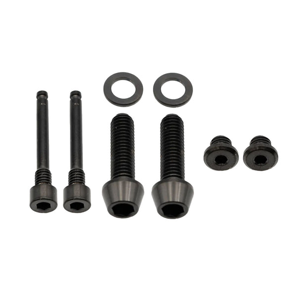 Better Bolts Shimano Brake Ti Bolt Kit SLX/XT/SAINT Black