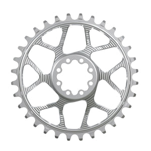 Works Components Round Chainring SRAM 8-Bolt 30T Boost 3mm Slv