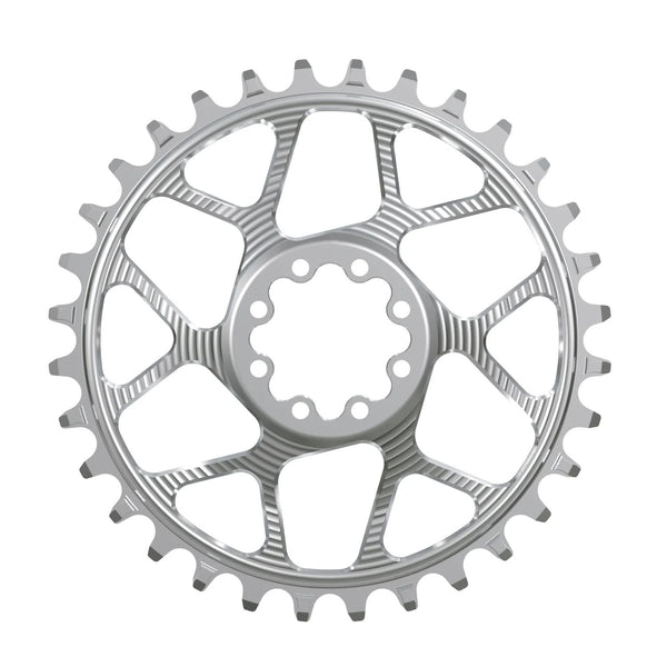 Works Components Round Chainring SRAM 8-Bolt 30T Boost 3mm Slv