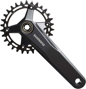 Shimano FC-MT520 Crankset - 170mm 12-Speed 30t 55mm Chainline Black