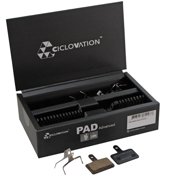Ciclovation Shimano (B-type 2-piston) Pads Organic Box/15
