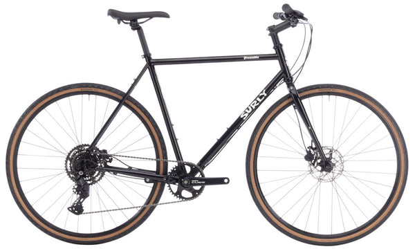 Surly Preamble Flat Bar Bike - 650b Steel Hi-Viz Black X-Small
