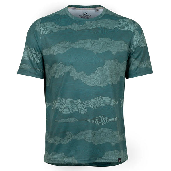 Men's Transfer Tech T-Shirt - CAMP GREEN CONTOUR / M