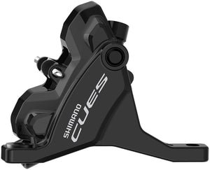 Shimano CUES BR-U6030F Hydraulic Disc Brake Caliper - Front Flat Mount Resin Pad BLK