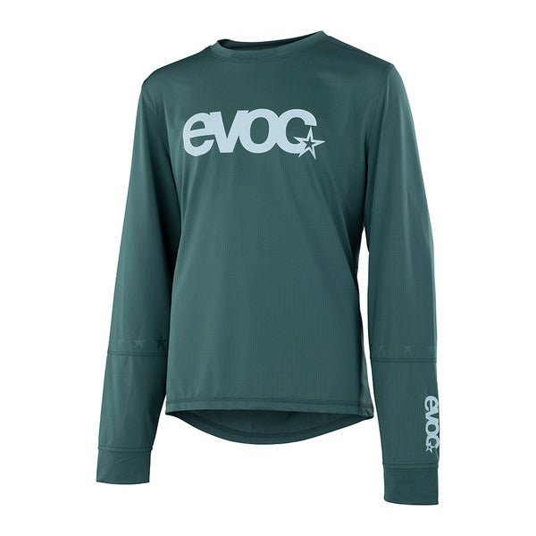 EVOC Kids Jersey Youth Jersey Long Sleeve Green JM
