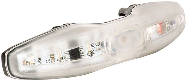 MET USB LED Safety Light - Helmet-Mount Yellow/Orange