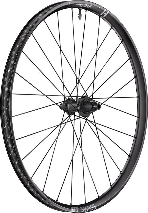 DT Swiss HXC 1500 Spline 30 Rear Wheel - 27.5" 12 x 148mm Center-Lock XD/Micro Spline 12M DEG 60 DF BLK