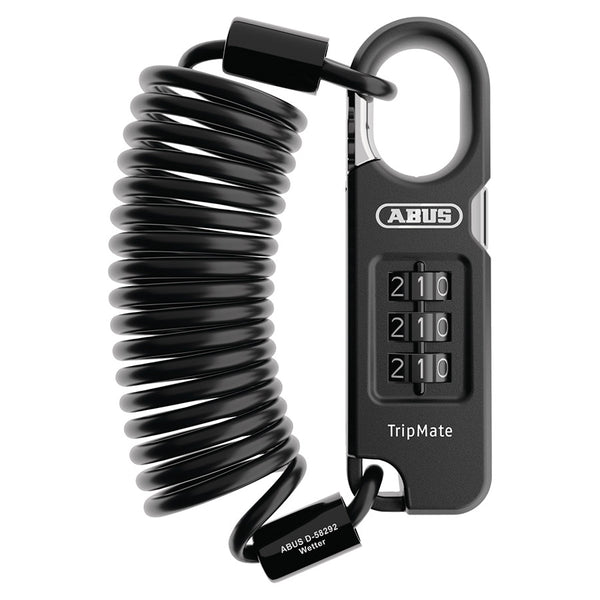 Abus Combiflex TripMate 180 Cable lock Combination 5mm 180cm 5.9' Black