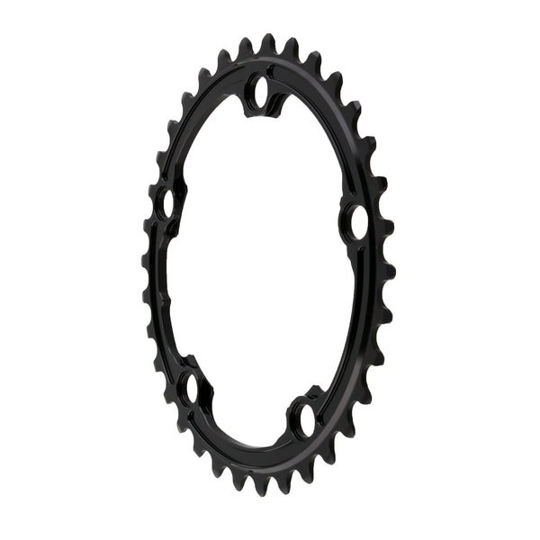 absoluteBLACK Premium Oval Road Chainring 5x110BCD 34T - Black