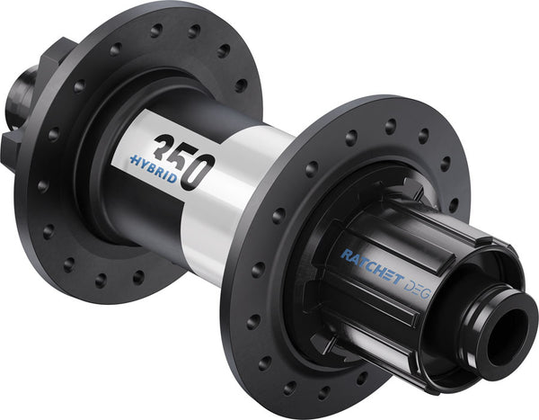 DT Swiss 350 DEG Hybrid Rear Hub - 12 x 148mm 6-Bolt HG Slim BLK/White 32H DEG 60 DF