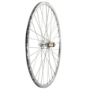 Halo Retro Rear Wheel 32h Polished Silver
