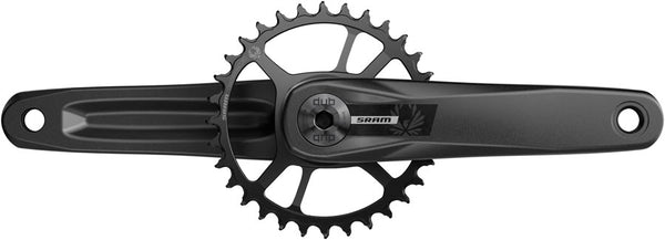 SRAM S200 Eagle Crankset - 160mm 32t Steel Chainring Aluminum Crankarms DUB Spindle BLK 52mm Chainline B1
