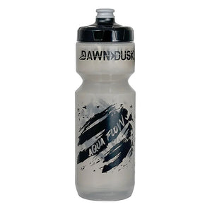Dawn To Dusk Aqua Flow Bottle Pop 'n Loc Cap Black/Clear - 25oz