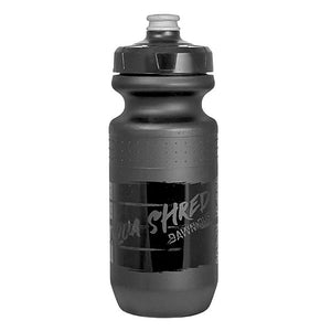 Dawn To Dusk Aqua Shred Bottle Pop 'n Lock Black/Clear - 21oz