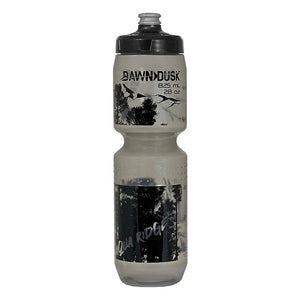 Dawn To Dusk Aqua Ridge Bottle Pop 'n Lock Black/Clear - 28oz