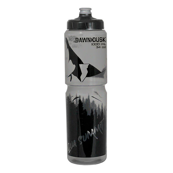 Dawn To Dusk Aqua Summit Bottle Pop 'n Lock Black/Clear - 34oz