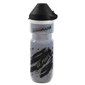Dawn To Dusk Ice Flow Bottle With Dirt Mask Black/Clear - 21oz