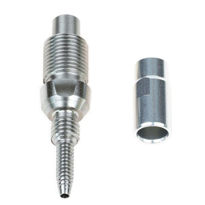 Trickstuff M8x0.75 Fitting For Beta Kevlar Hose Silver Each