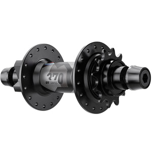 DT Swiss 370 DJ 6B Disc Rear Hub 32h 10x135mm nutted