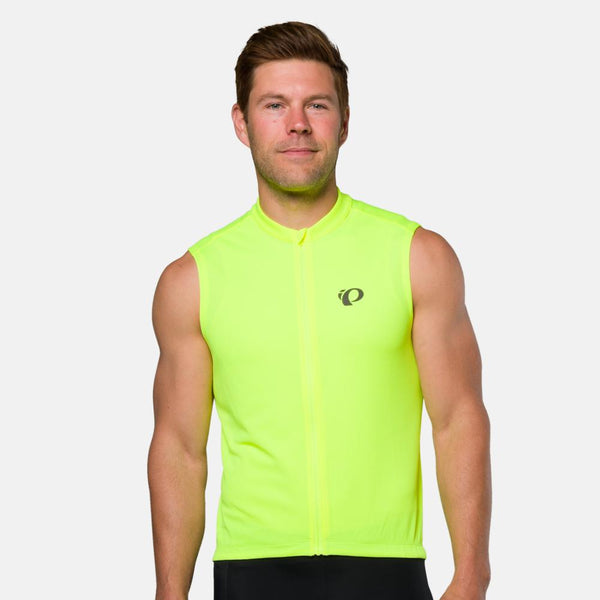 Men's Quest Sleeveless Jersey - SCREAMING YELLOW / S