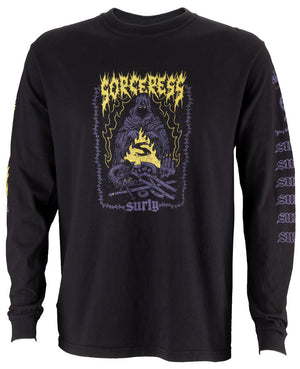 Surly Sorceress Long Sleeve Shirt Black - Large