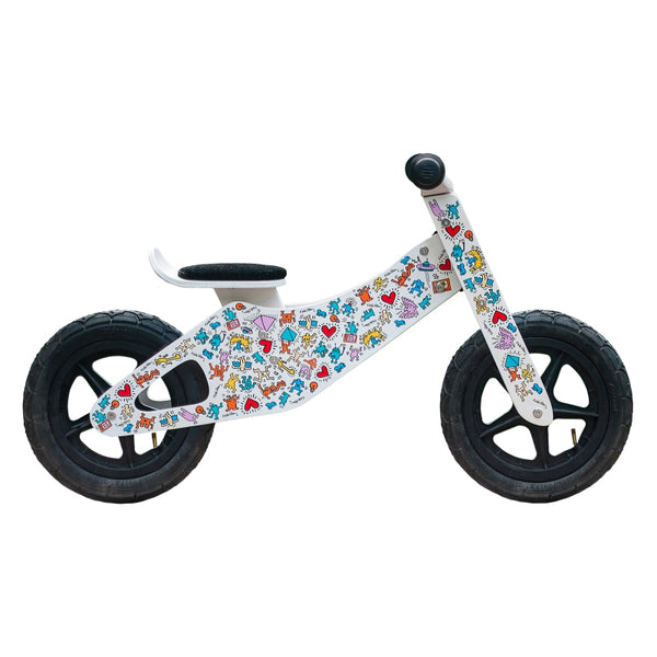 Affinity Affinity X Keith Haring Push Bike Wood Multi Black