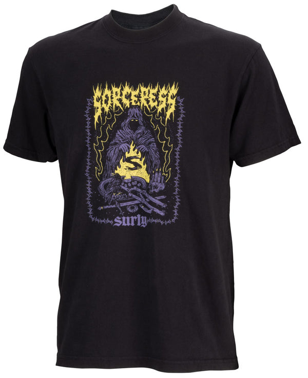 Surly Sorceress Short Sleeve Shirt Black - X-Large