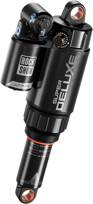 RockShox Super Deluxe Ultimate RC2T Rear Shock - 230 x 65 mm Linear XL Air Token Loc 2 Reb 55 / Comp 34 L/O 45 Standard D1