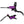 Hope Tech 4 Evo GR4 Disc Brake Left/Front 74mm Blk/Prp