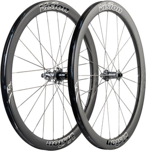 Vision Metron RS 45 Silver Edition Wheelset - 700 12 x 100mm/12 x 142mm Center-Lock HG 11/12 Carbon BLK